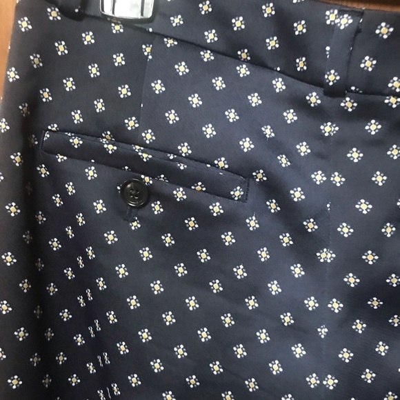 Banana Republic Avery Diamond Design Print Pants - Picture 8 of 12